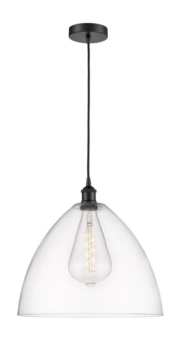 Innovations - 616-1P-BK-GBD-162 - One Light Pendant - Edison - Matte Black