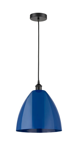 Edison One Light Mini Pendant Matte Black