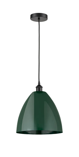 Edison One Light Mini Pendant Matte Black