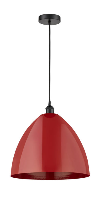 Innovations - 616-1P-BK-MBD-16-RD - One Light Mini Pendant - Edison - Matte Black