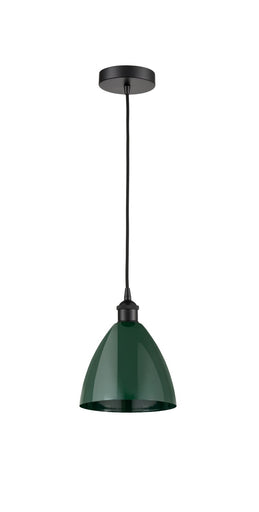 Edison One Light Mini Pendant Matte Black