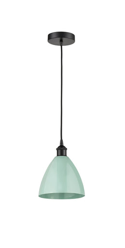 Edison One Light Mini Pendant Matte Black