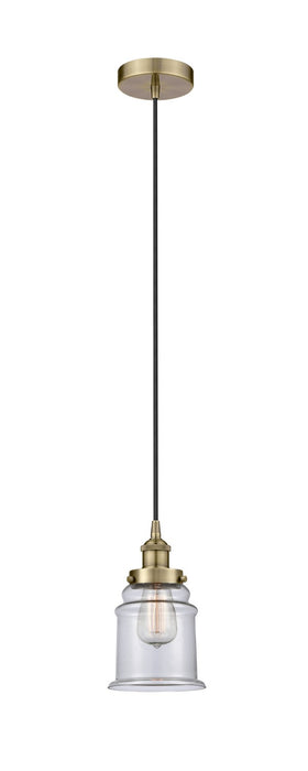 Innovations - 616-1PH-AB-G182 - One Light Mini Pendant - Edison - Antique Brass