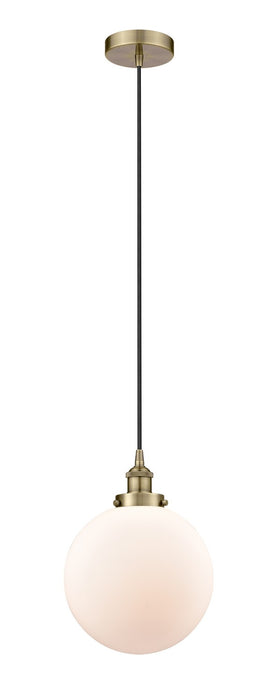 Innovations - 616-1PH-AB-G201-10 - One Light Mini Pendant - Edison - Antique Brass