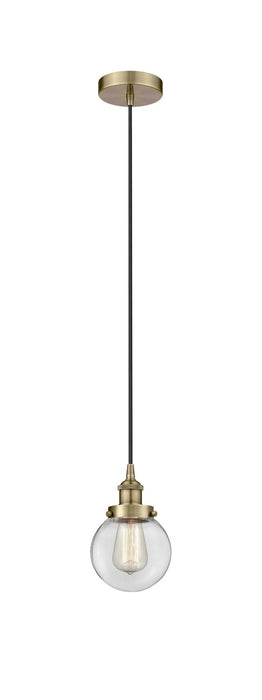 Innovations - 616-1PH-AB-G202-6 - One Light Mini Pendant - Edison - Antique Brass