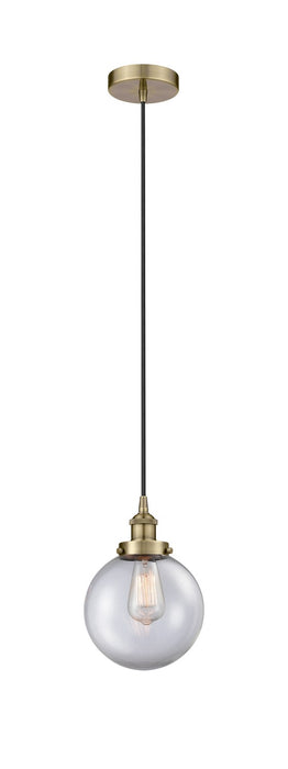 Innovations - 616-1PH-AB-G202-8 - One Light Mini Pendant - Edison - Antique Brass