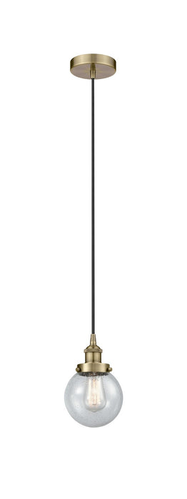 Innovations - 616-1PH-AB-G204-6 - One Light Mini Pendant - Edison - Antique Brass