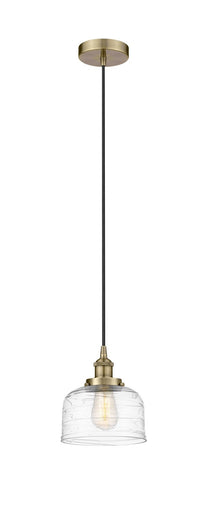 Edison One Light Mini Pendant Antique Brass
