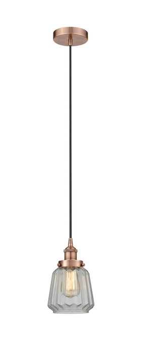 Innovations - 616-1PH-AC-G142 - One Light Mini Pendant - Edison - Antique Copper