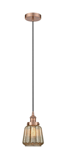 Innovations - 616-1PH-AC-G146 - One Light Mini Pendant - Edison - Antique Copper