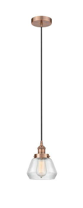 Innovations - 616-1PH-AC-G172 - One Light Mini Pendant - Edison - Antique Copper