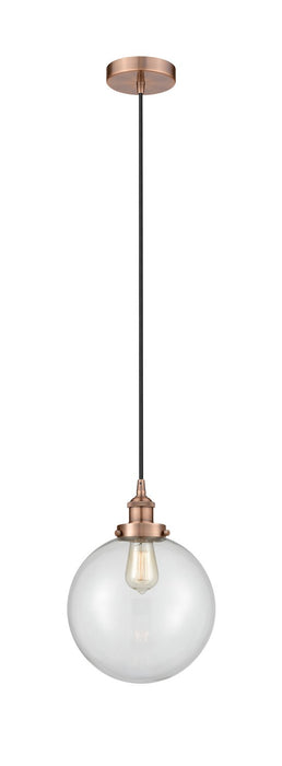 Innovations - 616-1PH-AC-G202-10 - One Light Mini Pendant - Edison - Antique Copper