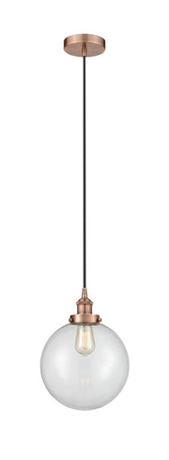 Edison One Light Mini Pendant Antique Copper
