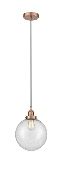 Innovations - 616-1PH-AC-G204-10 - One Light Mini Pendant - Edison - Antique Copper