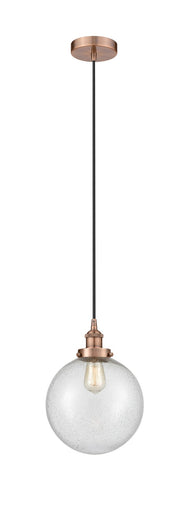 Edison One Light Mini Pendant Antique Copper