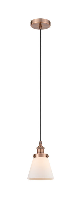 Innovations - 616-1PH-AC-G61 - One Light Mini Pendant - Edison - Antique Copper