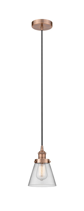 Innovations - 616-1PH-AC-G62 - One Light Mini Pendant - Edison - Antique Copper