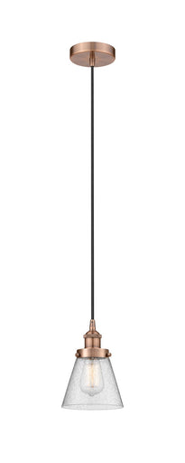 Edison One Light Mini Pendant Antique Copper