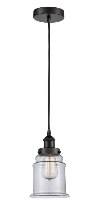 Innovations - 616-1PH-BK-G182 - One Light Mini Pendant - Edison - Matte Black