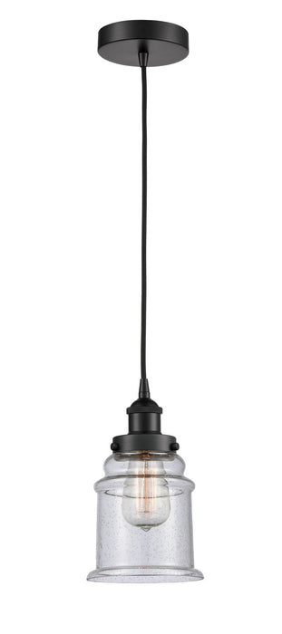Innovations - 616-1PH-BK-G184 - One Light Mini Pendant - Edison - Matte Black