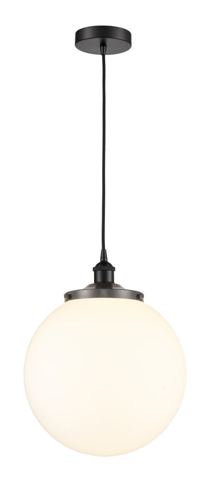 Innovations - 616-1PH-BK-G201-14 - One Light Pendant - Downtown Urban - Matte Black