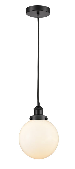 Innovations - 616-1PH-BK-G201-8 - One Light Mini Pendant - Edison - Matte Black