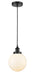 Innovations - 616-1PH-BK-G201-8 - One Light Mini Pendant - Edison - Matte Black