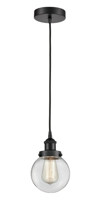 Innovations - 616-1PH-BK-G202-6 - One Light Mini Pendant - Edison - Matte Black
