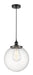 Innovations - 616-1PH-BK-G204-14 - One Light Pendant - Downtown Urban - Matte Black