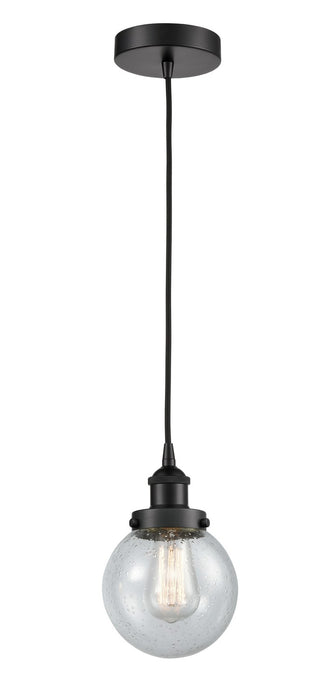 Innovations - 616-1PH-BK-G204-6 - One Light Mini Pendant - Edison - Matte Black