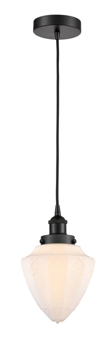 Innovations - 616-1PH-BK-G661-7 - One Light Mini Pendant - Edison - Matte Black
