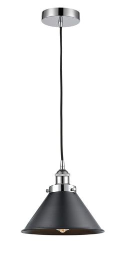 Edison One Light Mini Pendant Polished Chrome