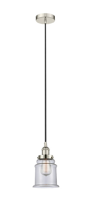 Innovations - 616-1PH-PN-G182 - One Light Mini Pendant - Edison - Polished Nickel