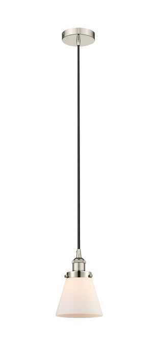 Innovations - 616-1PH-PN-G61 - One Light Mini Pendant - Edison - Polished Nickel