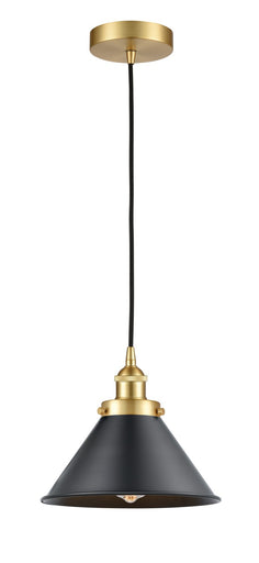 Edison One Light Mini Pendant Satin Gold