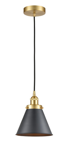 Edison One Light Mini Pendant Satin Gold
