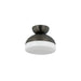 Mitzi - H851501-TRB - One Light Flush Mount - Rue - True Bronze