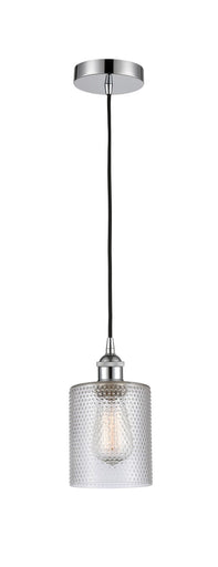 Edison One Light Mini Pendant Polished Chrome