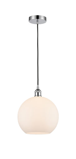 Edison One Light Mini Pendant Polished Chrome