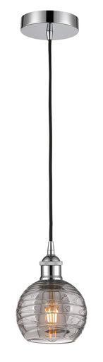 Edison One Light Mini Pendant Polished Chrome