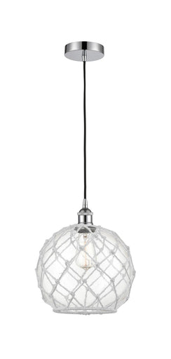 Edison One Light Mini Pendant Polished Chrome