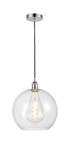 Edison One Light Mini Pendant Polished Chrome