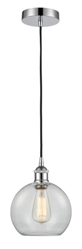 Edison One Light Mini Pendant Polished Chrome