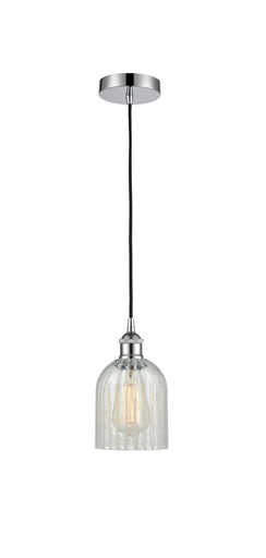Edison One Light Mini Pendant Polished Chrome