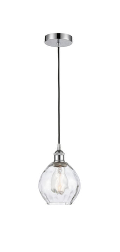 Edison One Light Mini Pendant Polished Chrome