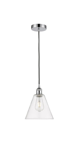 Edison One Light Mini Pendant Polished Chrome
