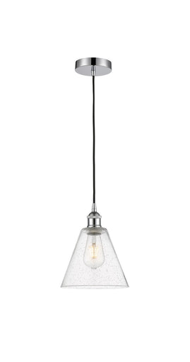 Edison One Light Mini Pendant Polished Chrome