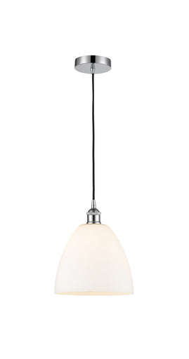 Edison One Light Mini Pendant Polished Chrome