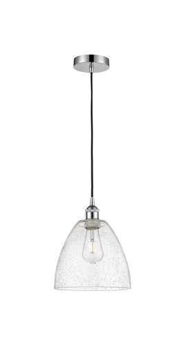 Edison One Light Mini Pendant Polished Chrome