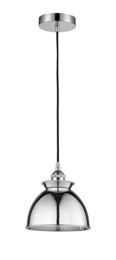 Edison One Light Mini Pendant Polished Chrome